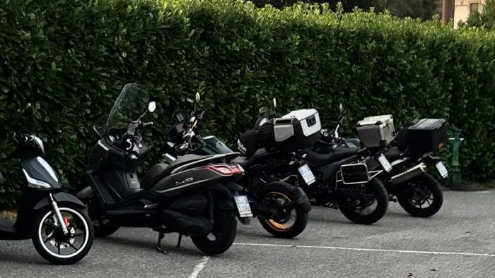 Sosta temporanea al Seminario per moto e scooter: sperimentazione positiva