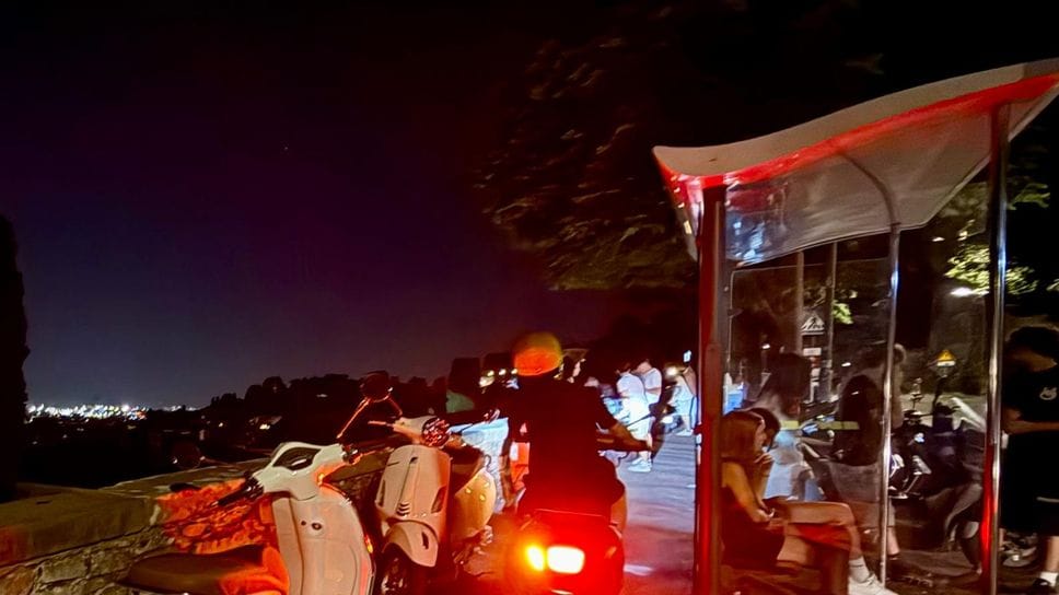 Moto in Città Alta
