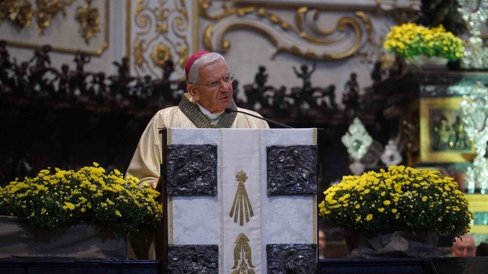 Il Vescovo Francesco Beschi durante la Messa di Ognissanti in Duomo a Bergamo sabato 1° novembre 2025 Il Vescovo Francesco Beschi durante la Messa di Ognissanti in Duomo a Bergamo sabato 1° novembre 2025
