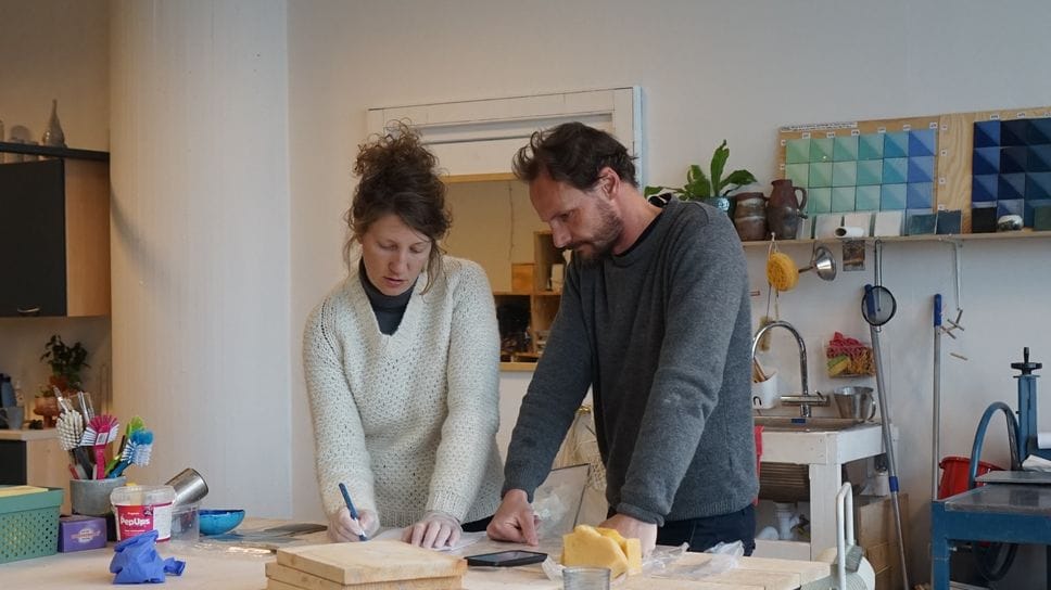 Il duo artistico «Antonello Ghezzi» con Nadia Antonello e Paolo Ghezzi