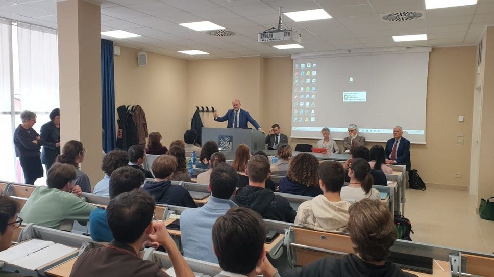 Durante la presentazione