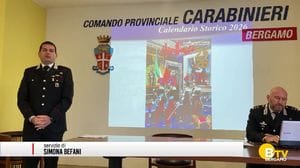 Presentato anche a Bergamo il nuovo Calendario Storico dei Carabinieri per il 2026
