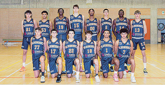 La squadra Under 19 maschile eccellenza dell’Unica BluOrobica Bg