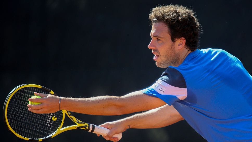 Marco Cecchinato, 33 anni, è stato numero 16 al mondo nel 2019