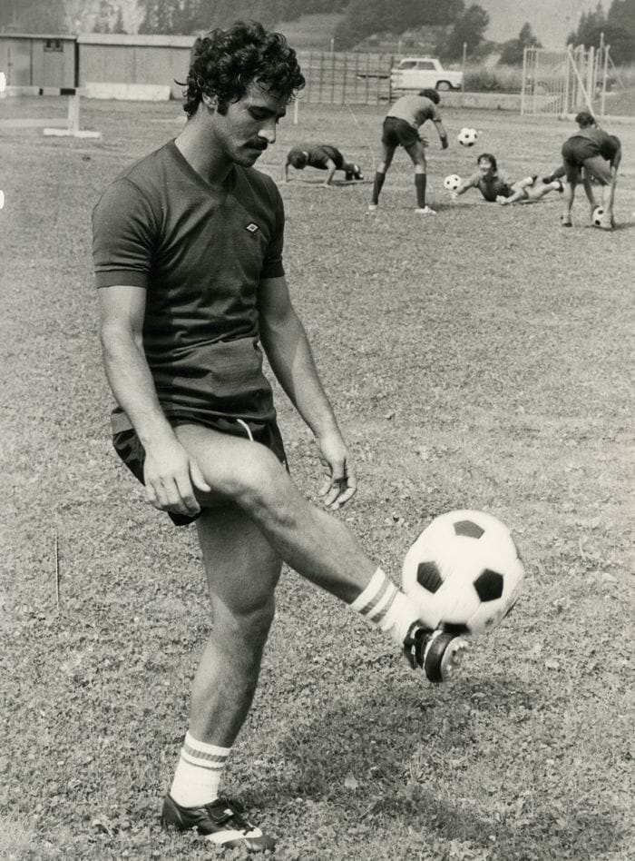 Garritano con la maglia dell’Atalanta