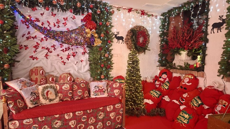 La Casa bergamasca  di Babbo Natale