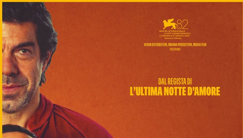 La locandina del film «Il maestro» con Pierfrancesco Favino