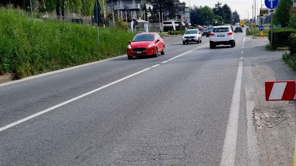 La statale 470 dir ad Almè