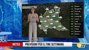 Tempo in peggioramento nel fine settimana