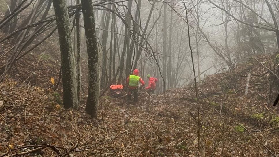 Il soccorso alpino in azione ad Endine