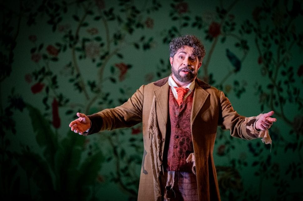 Il baritono Paolo Borgogna (Cardenio, il protagonista)