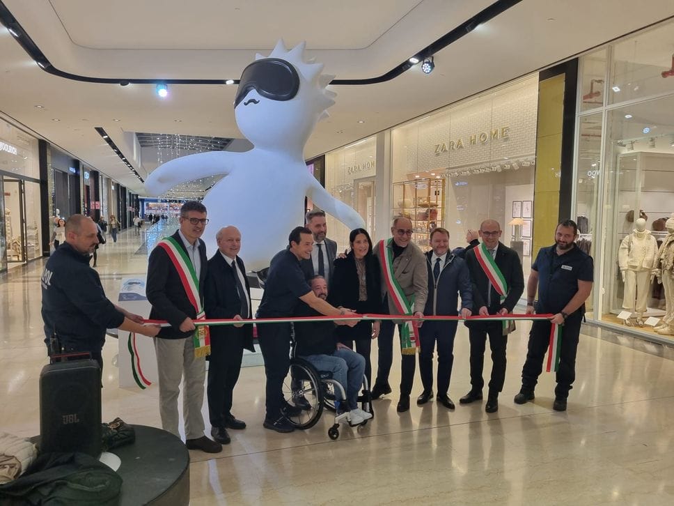 Il taglio del nastro di «Magic of Snow»