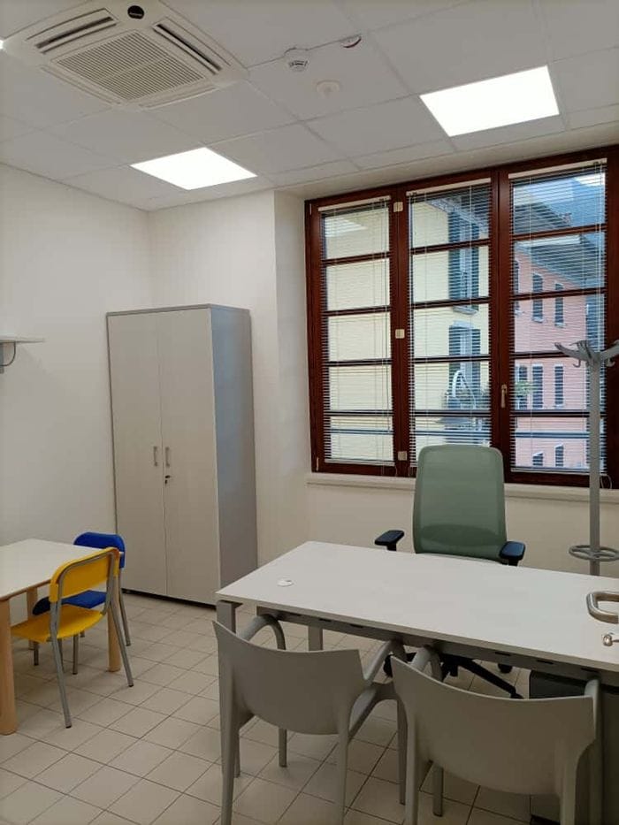 Uno dei nuovi ambulatori