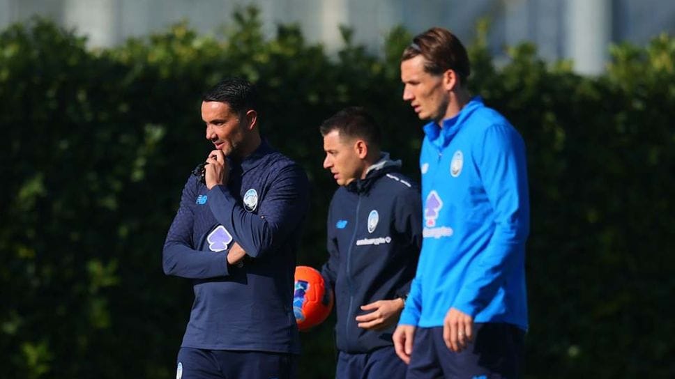 Raffaele Palladino e Marten de Roon