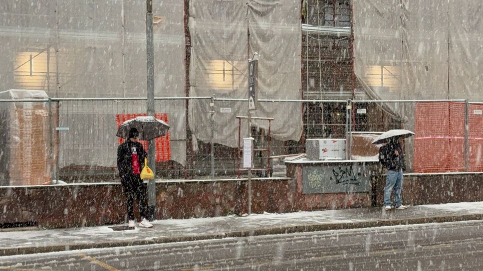 A Bergamo nella zona di via dei Caniana
