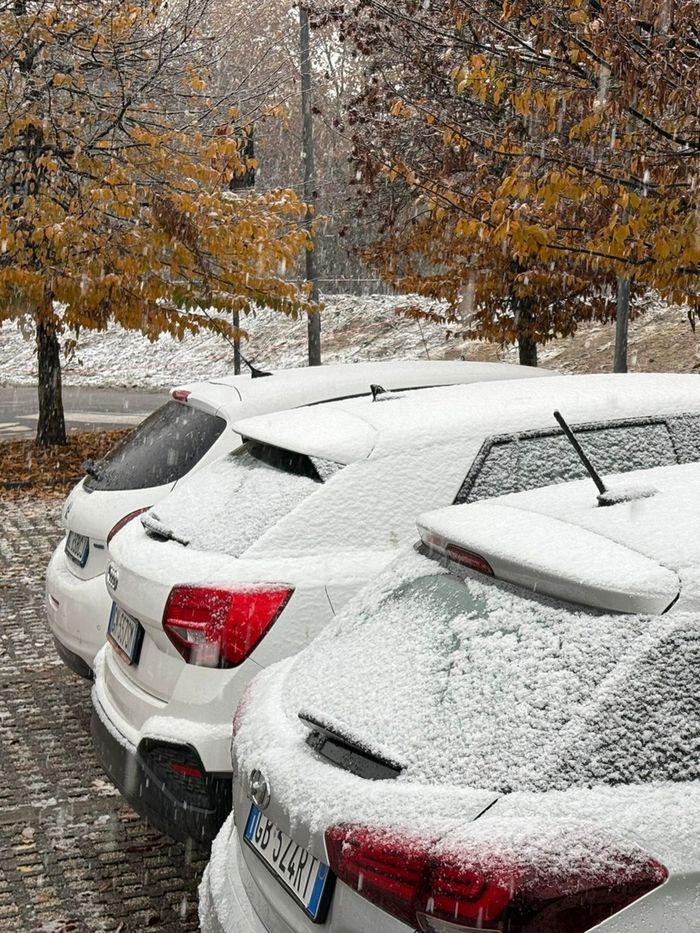 Via Finazzi a Bergamo alle 8