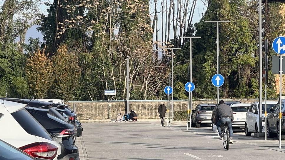 Il parcheggio dell’ex Gasometro