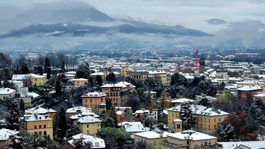 Prima neve - città alta e maresana