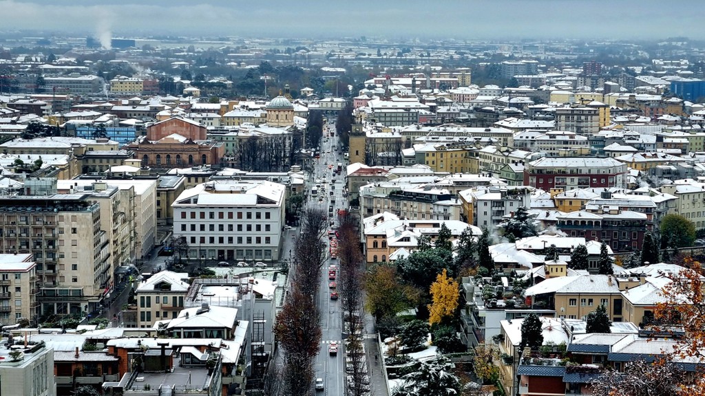 Prima neve - città alta e maresana