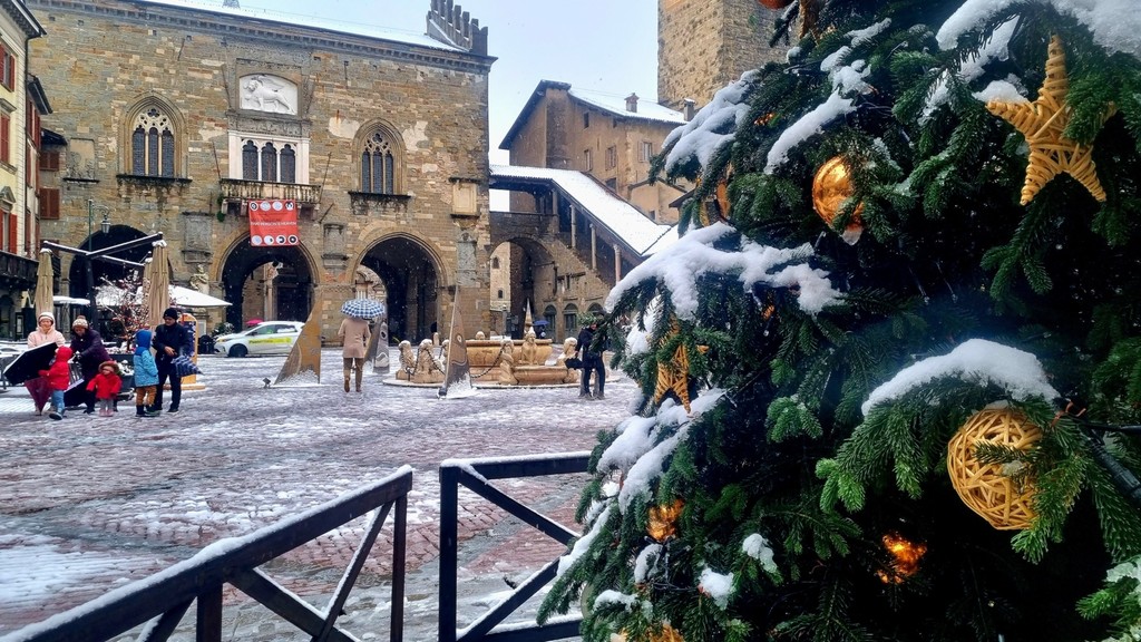 Prima neve - città alta e maresana