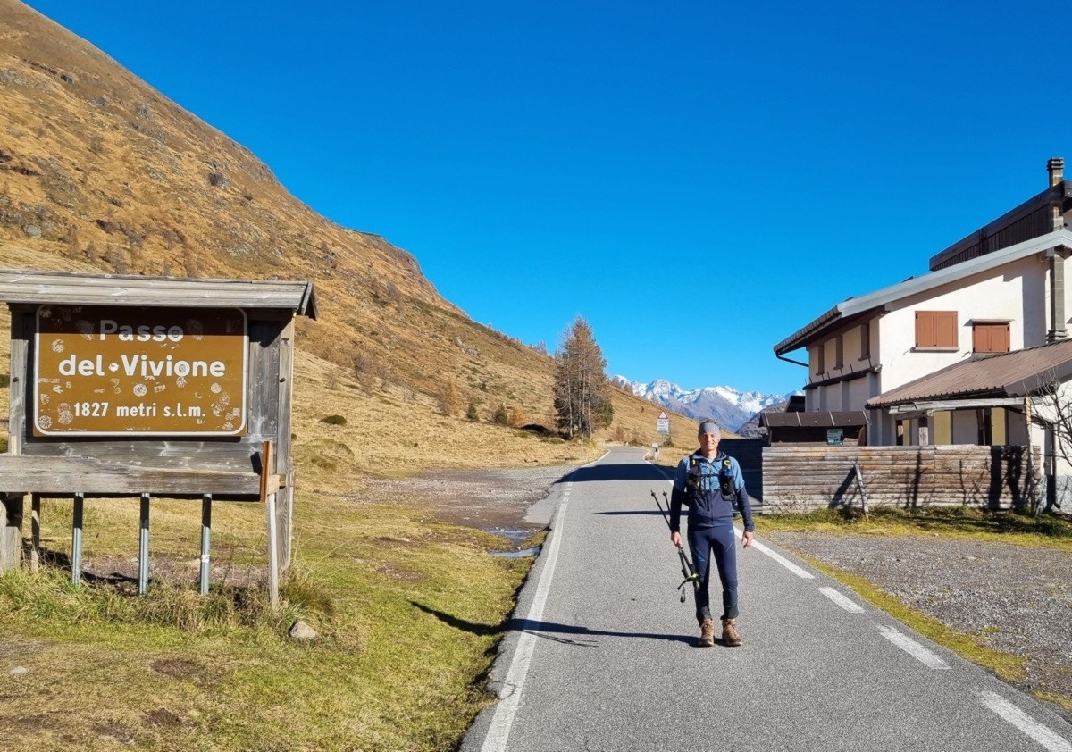 Nella solitudine del Passo del Vivione