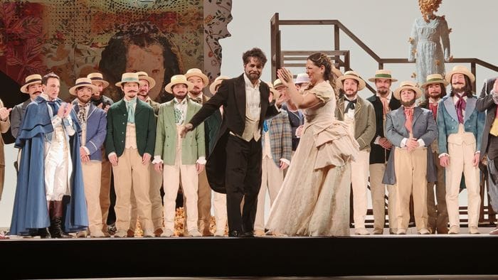 donizetti opera bordogna si sente male in scena ma poi finisce lo spettacolo