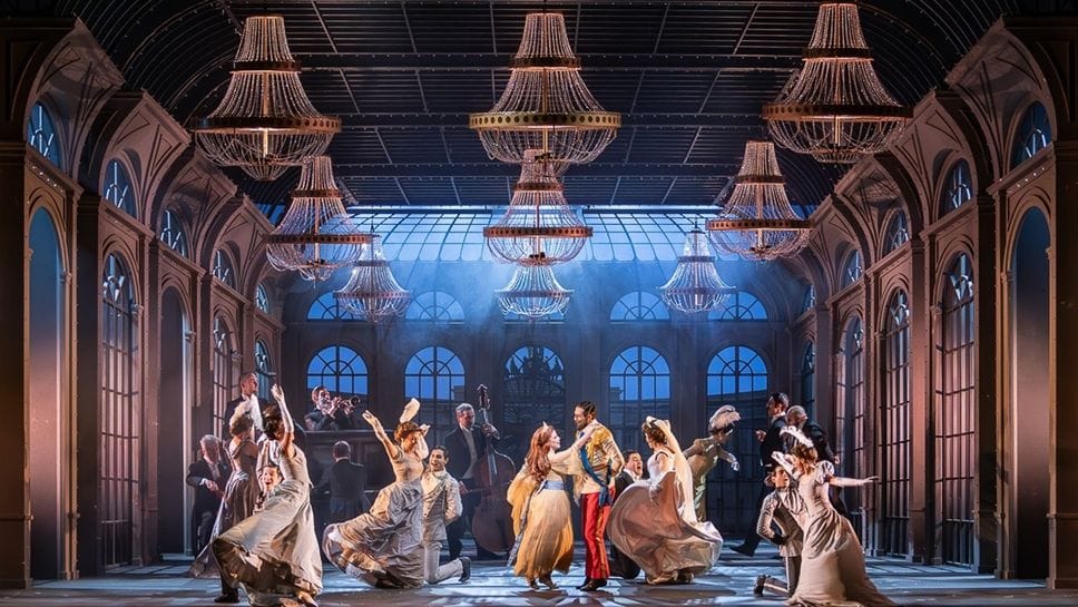 Un momento del musical Anastasia a Bergamo, alla ChorusLife Arena dal 4 al 7 dicembre