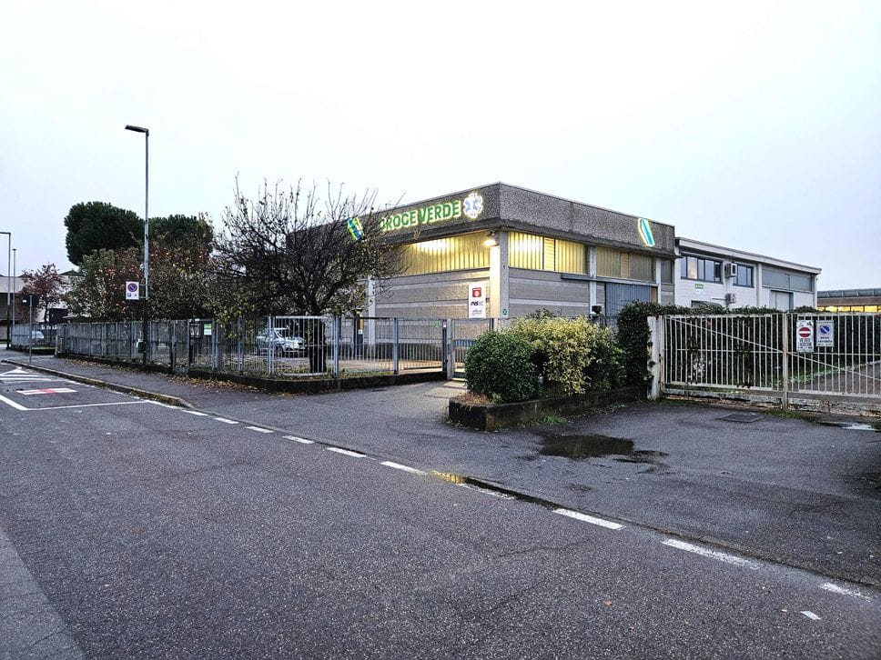 La sede della Croce Verde