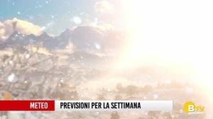 Previsioni meteo per la nuova settimana