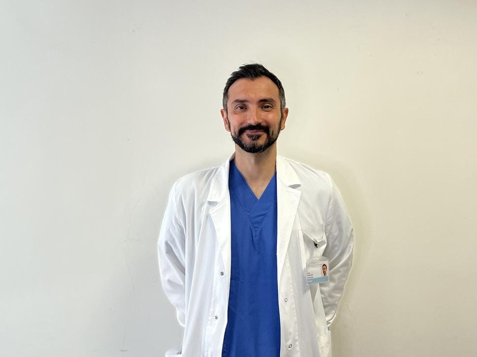 Il dott. Cristiano Ferrante, Chirurgo Ortopedico presso la C.d.C. San Francesco