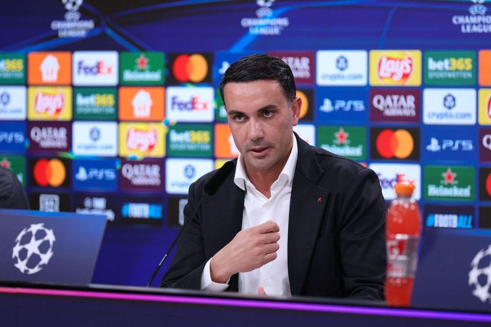 Palladino in conferenza stampa