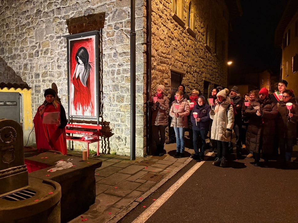 Uno dei momenti di riflessione e raccoglimento