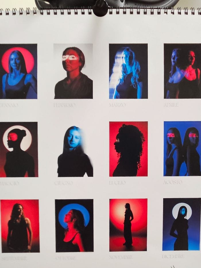 La copertina del calendario 2026