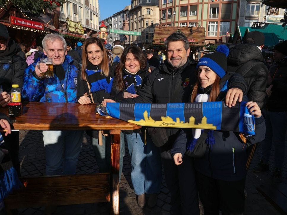 Tifosi a Francoforte