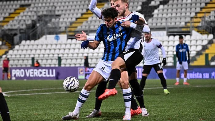 L’Atalanta U23 fuori dalla Coppa Italia. Agli ottavi di finale finisce 5 1 per la Pro Vercelli
