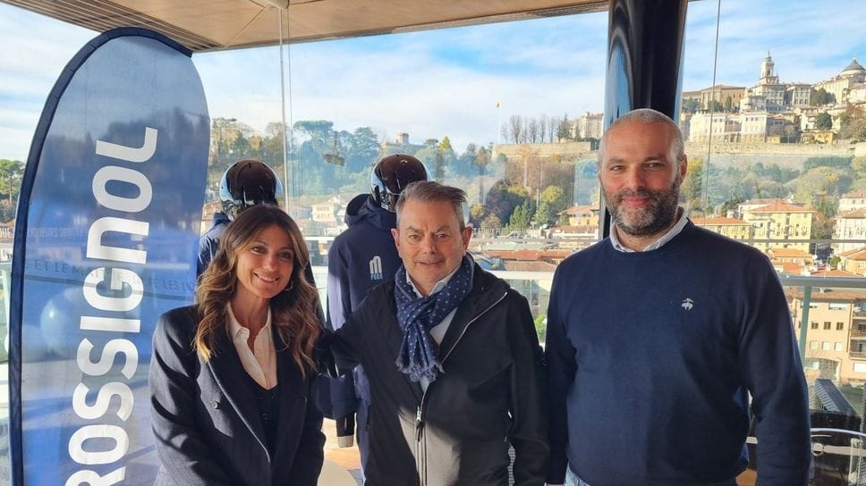 Da sinistra Cristina e Angelo Radici, Maurizio Seletti