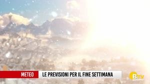 Le previsioni meteo per il fine settimana