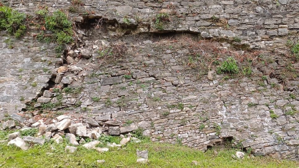 La parte elle Mura che è ceduta