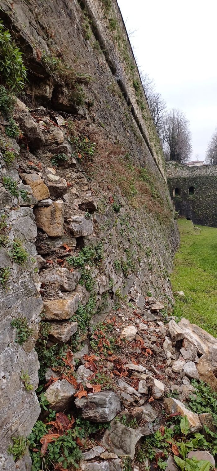 La zona ceduta delle Mura