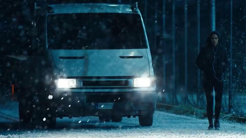 Una scena della serie di Netflix su Yara Gambirasio