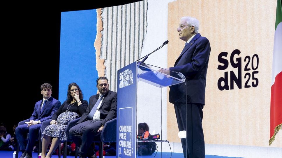 Il Presidente della Repubblica Sergio Mattarella agli Stati generali della natalità