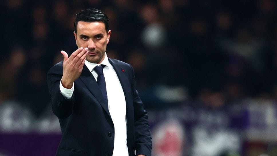 Raffaele Palladino, contro la Fiorentina la sua prima vittoria in campionato con l’Atalanta