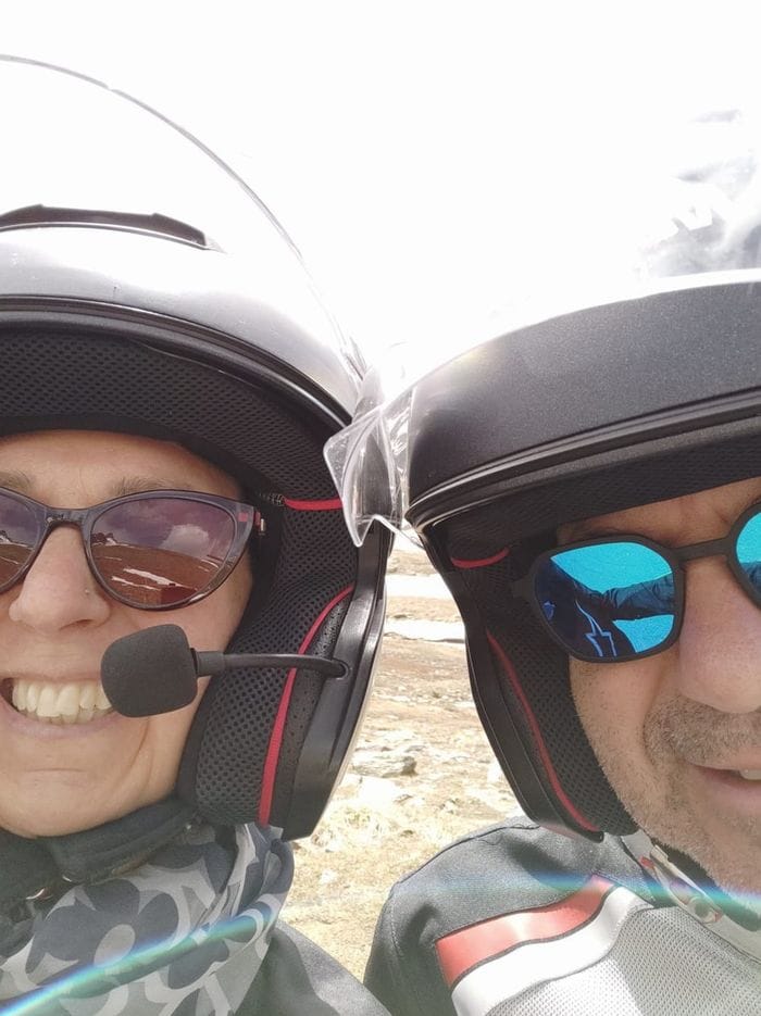 Rossana e il marito Luigi