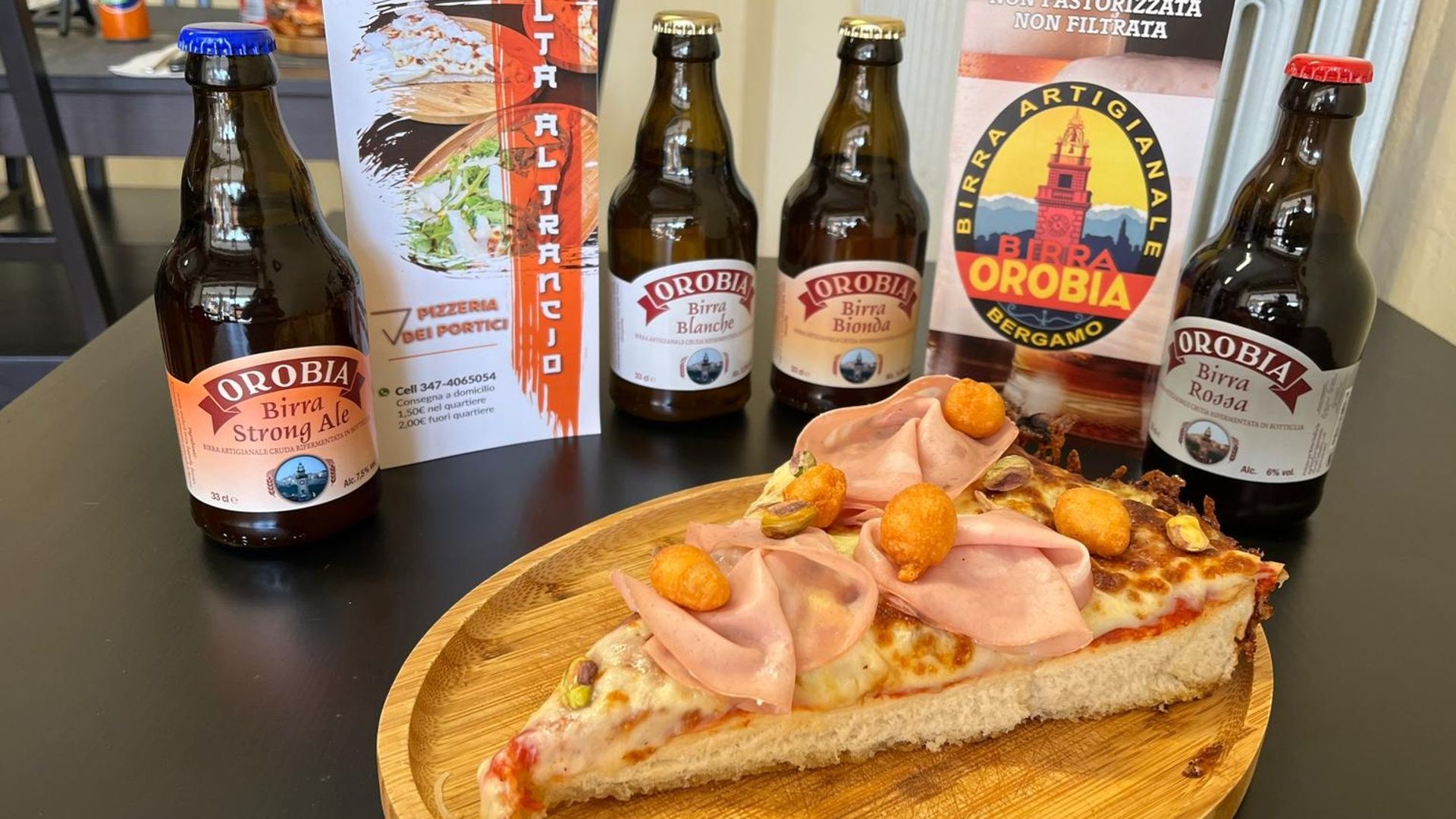 Alla «Pizzeria dei Portici» sono arrivate tutte le novità di novembre Alla «Pizzeria dei Portici» sono arrivate tutte le novità di novembre