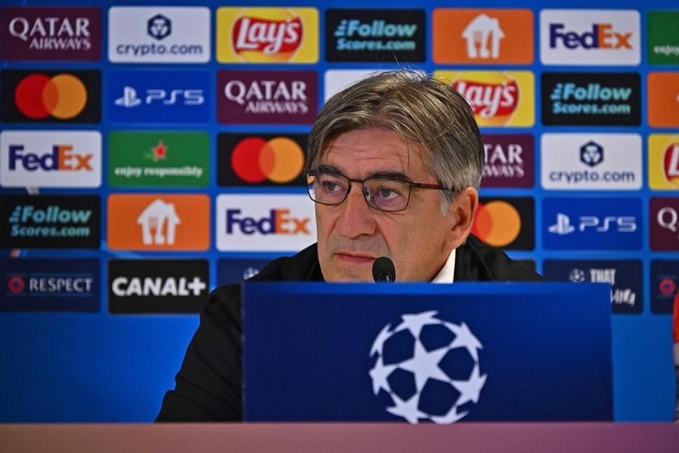 Juric in conferenza stampa