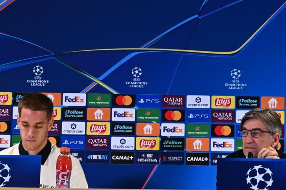 Juric e Pasalic in conferenza stampa