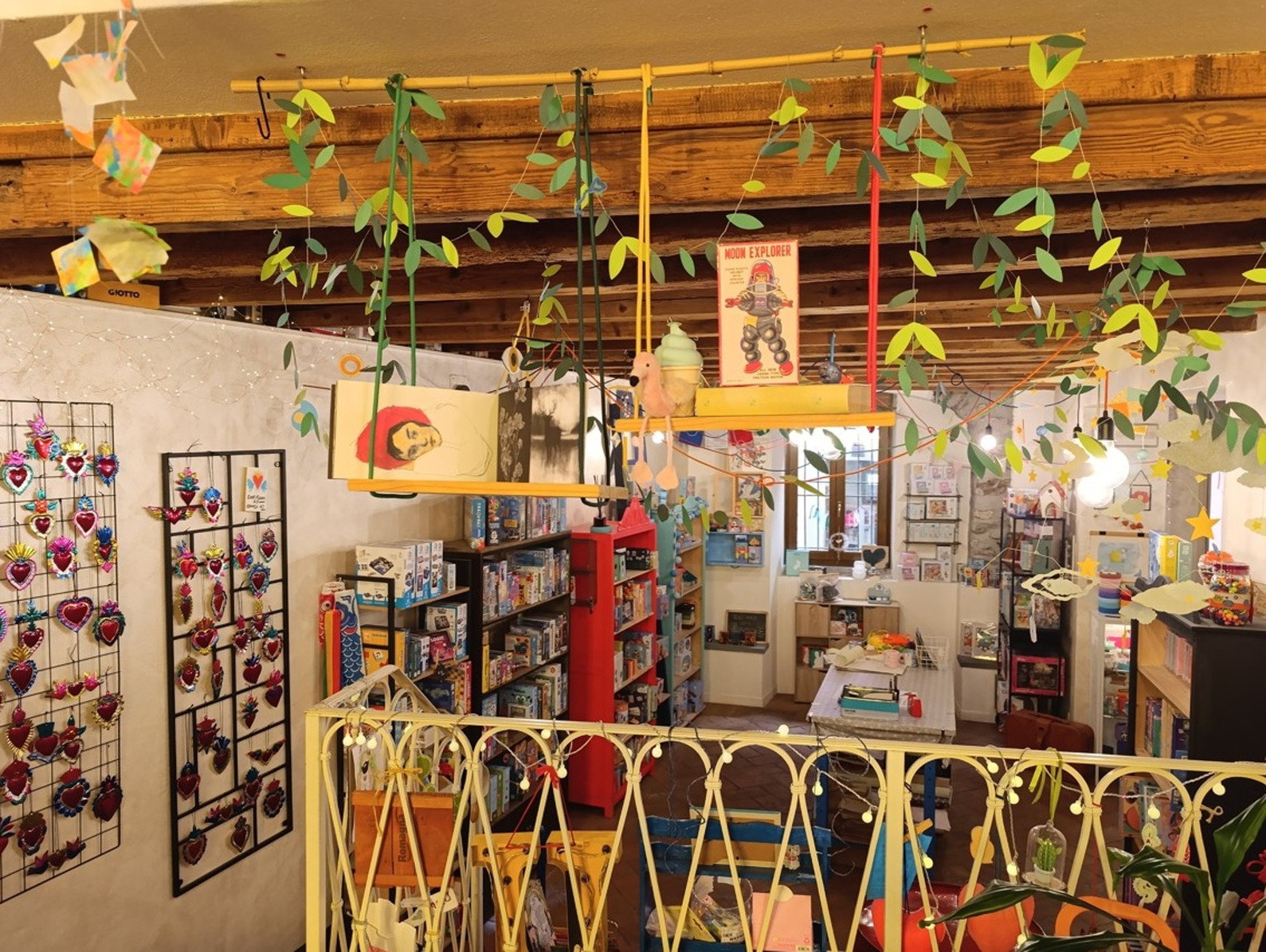 L’interno del negozio