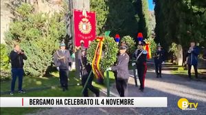 Giornata dell'Unità nazionale e delle Forze armate, Bergamo ha celebrato il 4 novembre