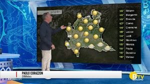 Le previsioni meteo per i prossimi giorni