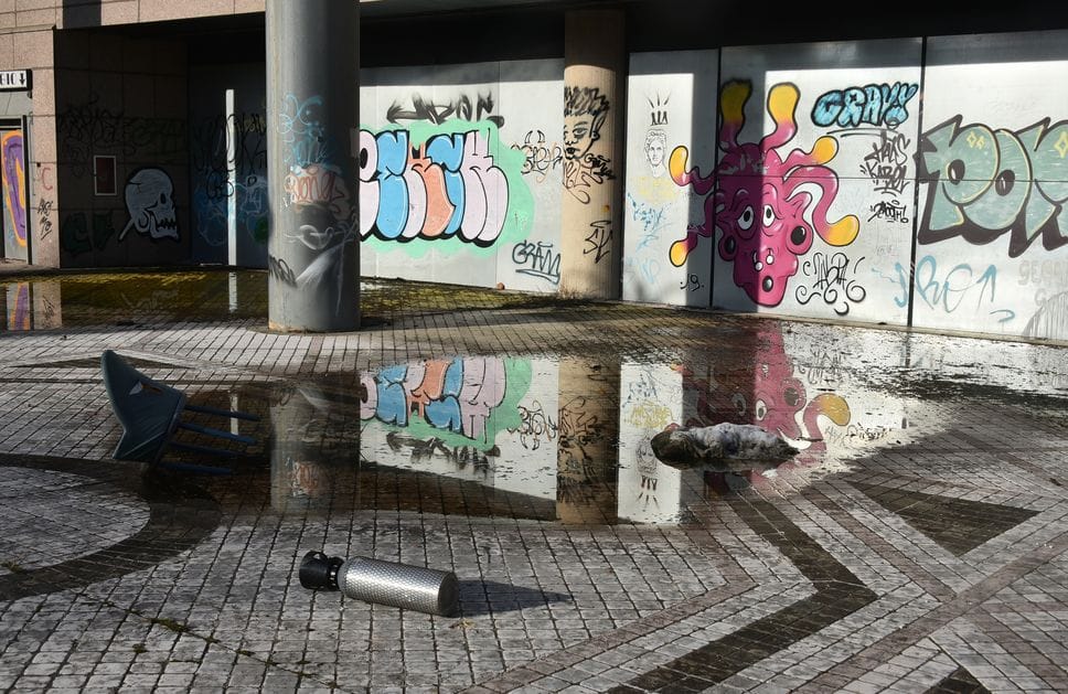 Il degrado nell’area